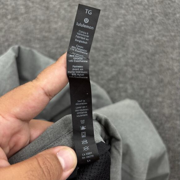 Lululemon Men’s Interurban Warmth Jacket Heather Gray Size XL EUC - Picture 4 of 5